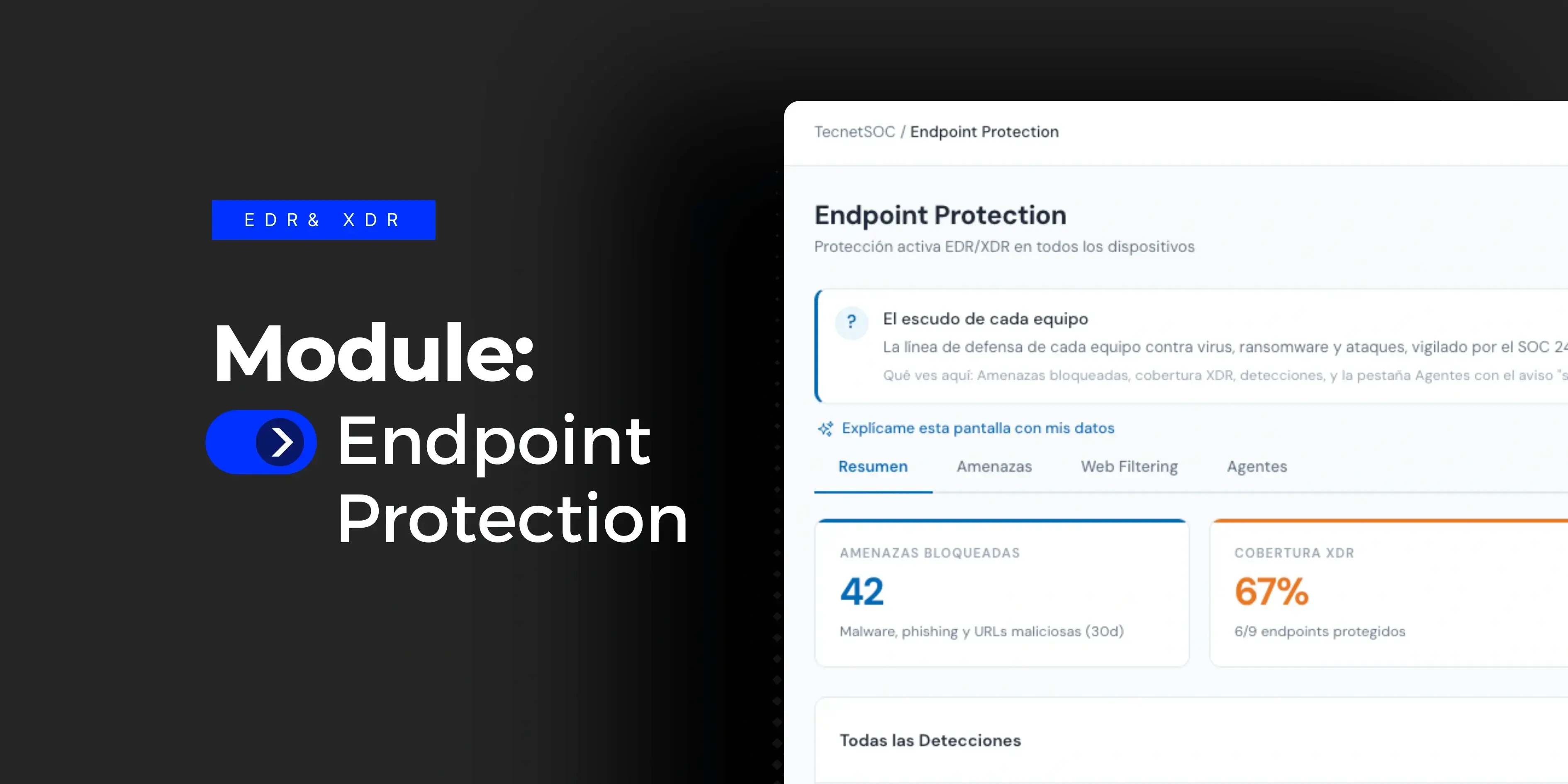 TecnetSOC Endpoint Protection module