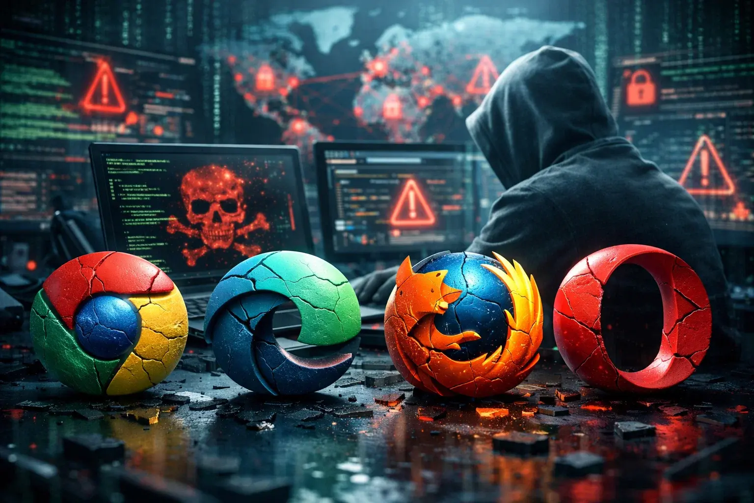 Cyberattack on Web Browsers