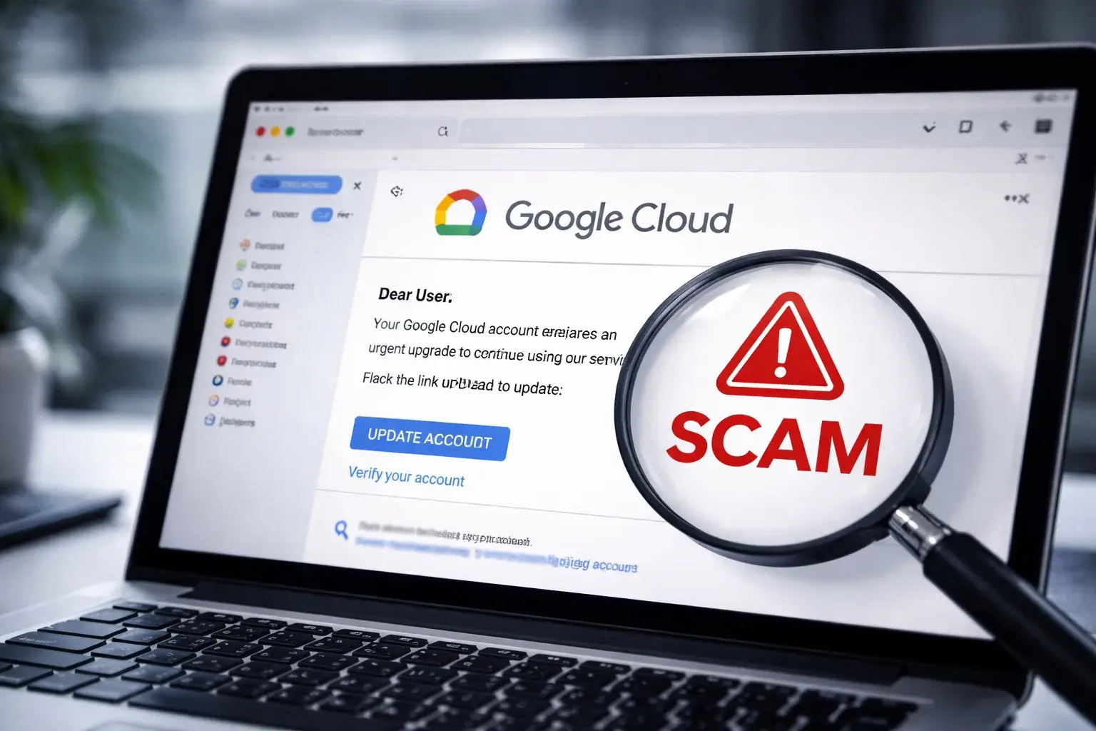 This Email Looks Like Google Cloud but It’s a Phishing Scam