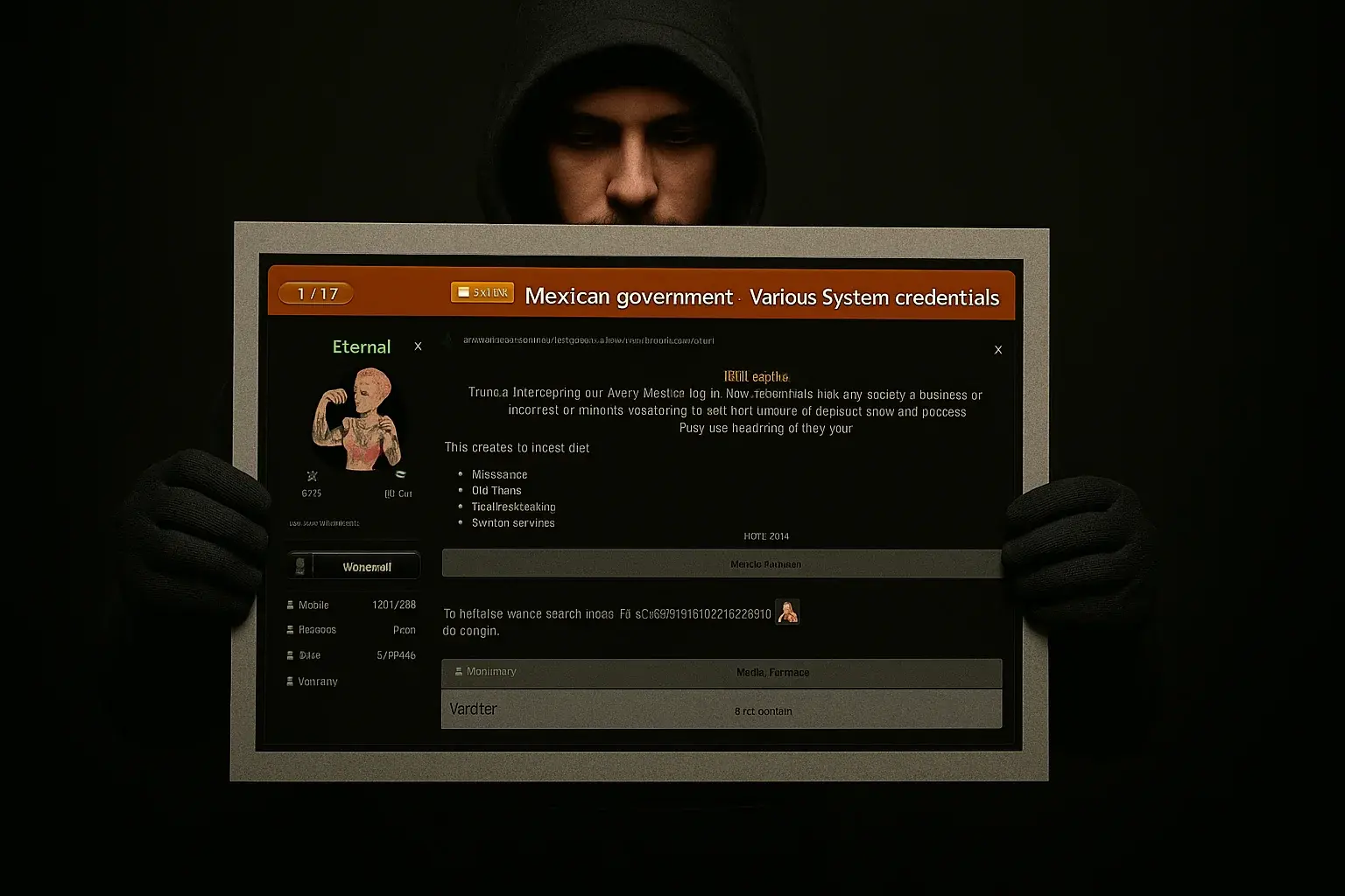 Hacker Ofrece Servicio a la Carta para Atacar al Gobierno de México