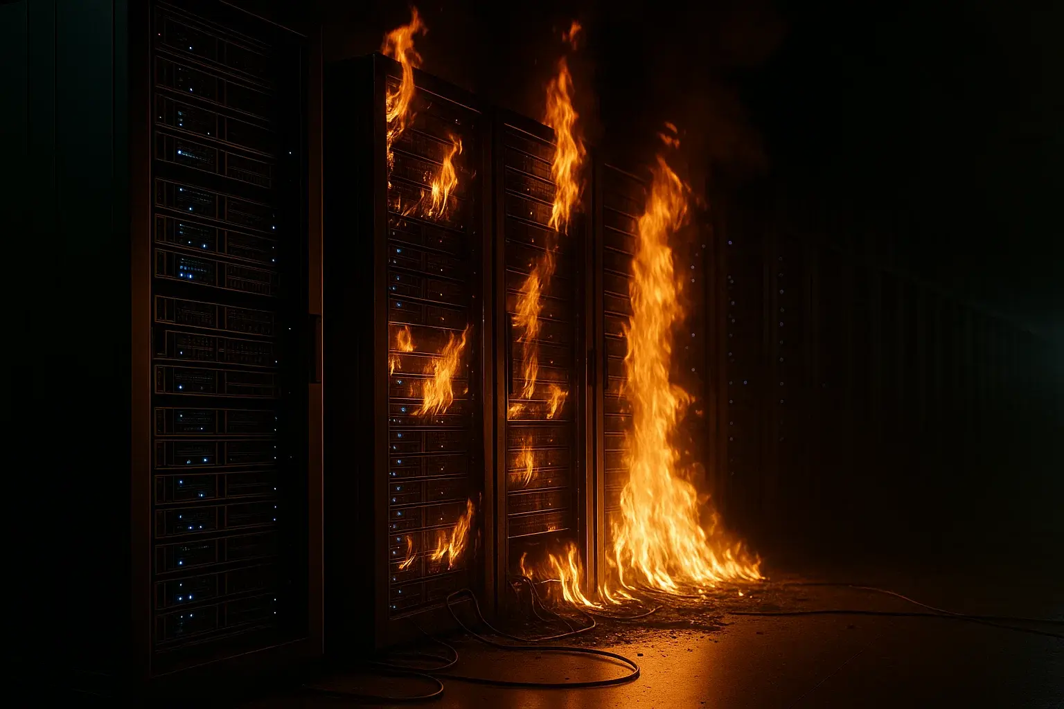 Incendio Borra 878 TB de Datos por Falta de Copias de Seguridad