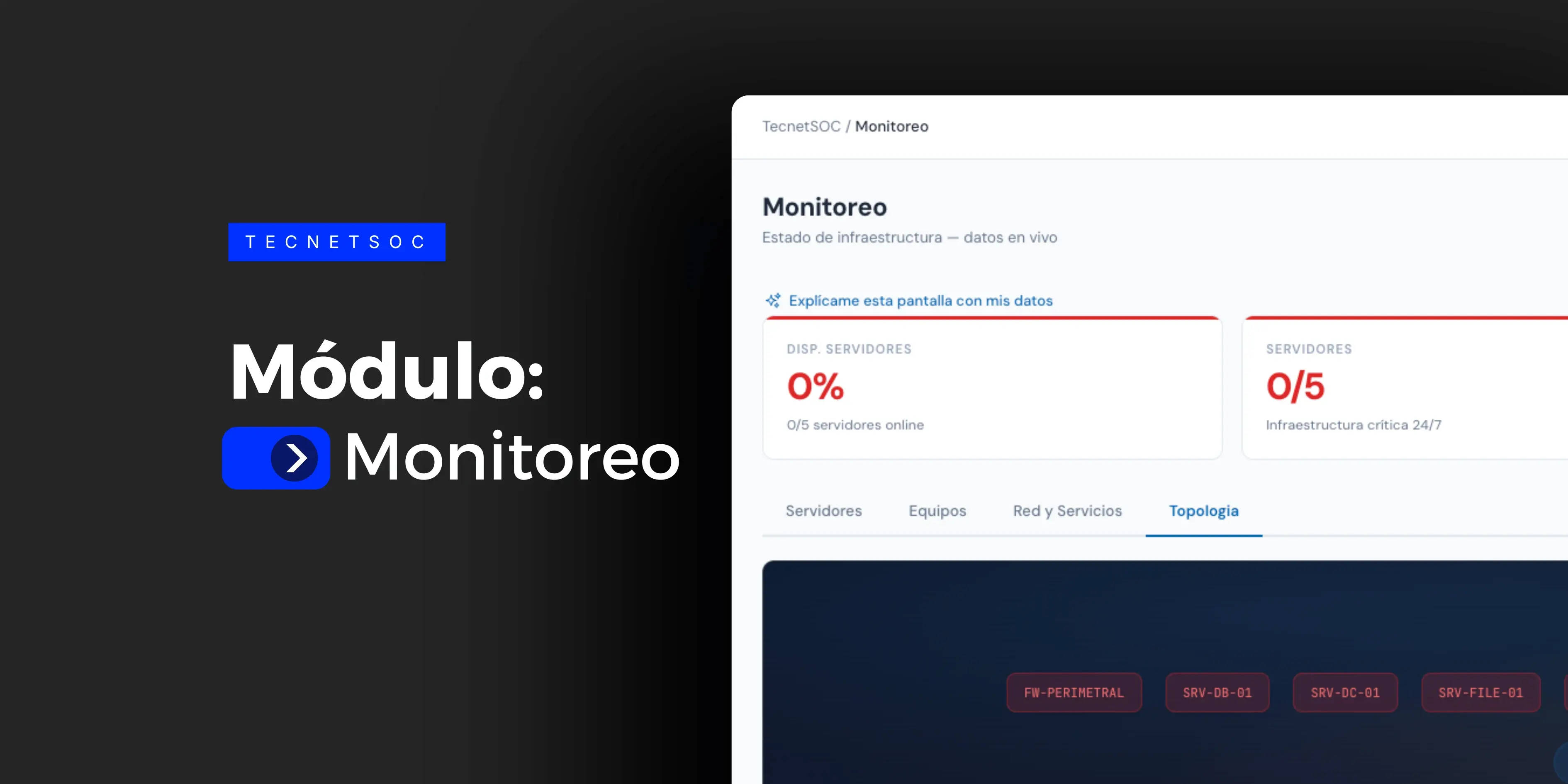 Módulo de Monitoreo 24/7 de TecnetSOC