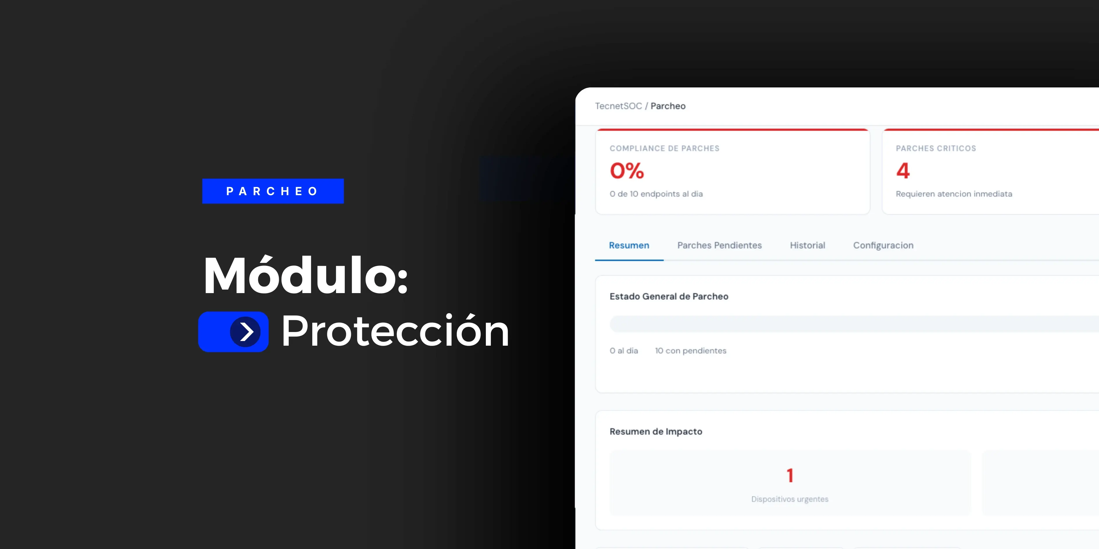 Módulo de Parcheo de TecnetSOC