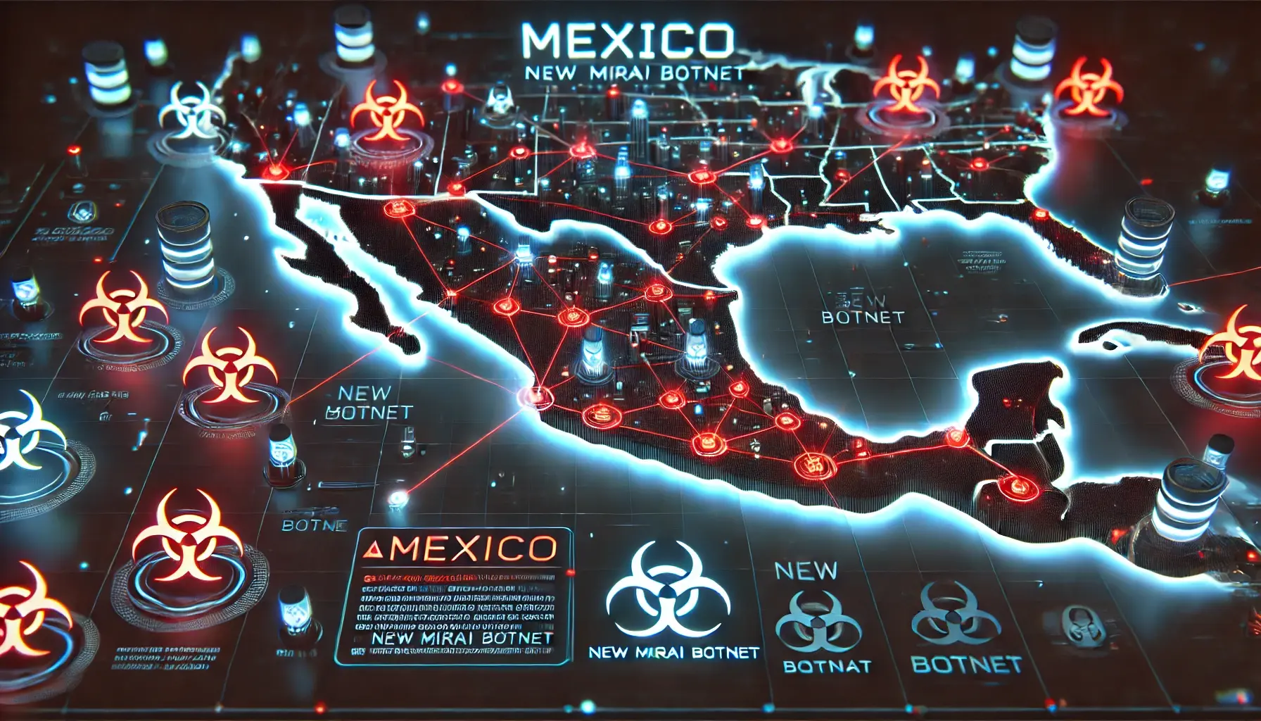 Nueva Botnet Inspirada en Mirai Amenaza Infraestructura en México