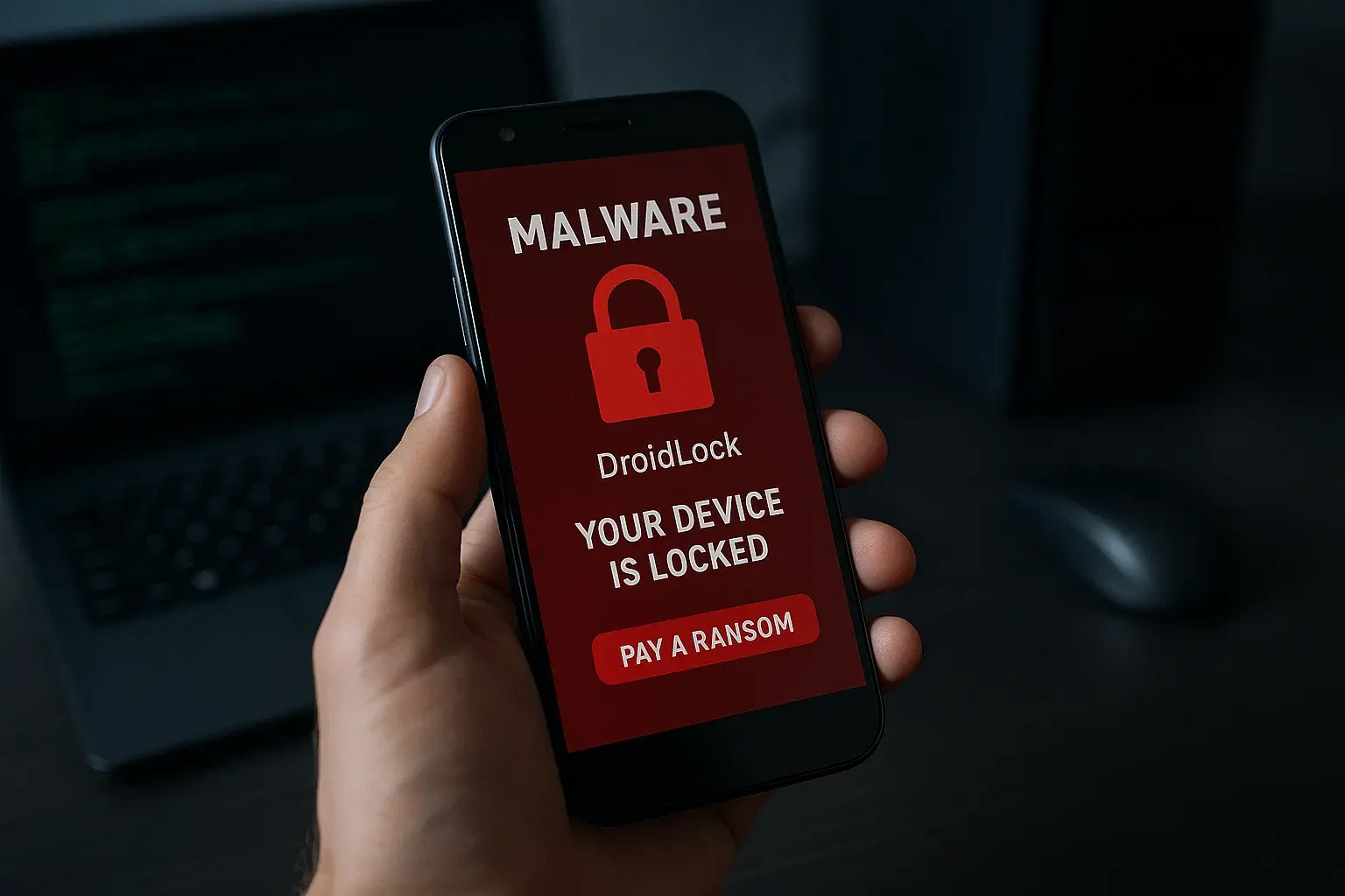 Mobile ransomware