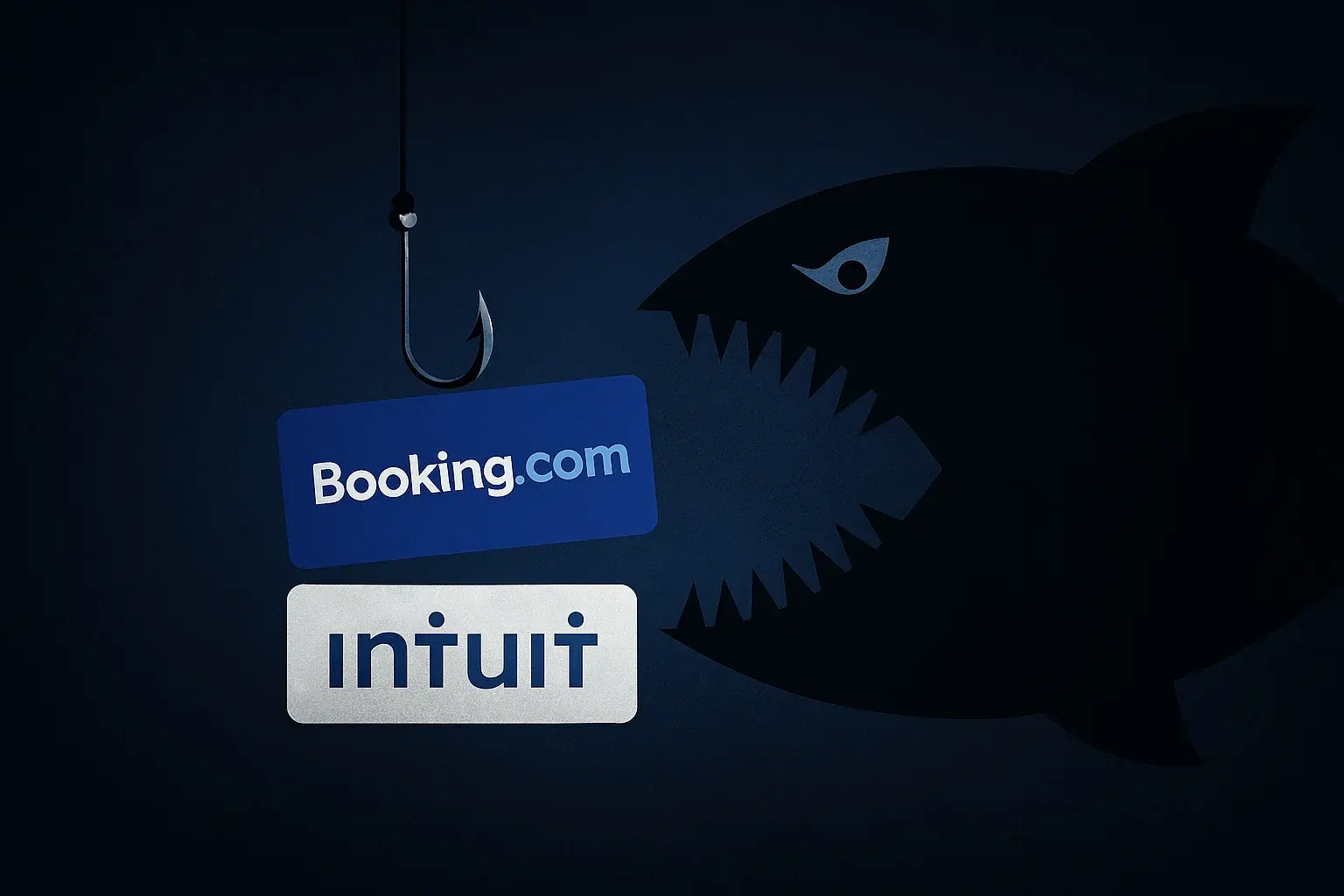Phishing en Booking.com e Intuit: Engaño con Caracteres Ocultos